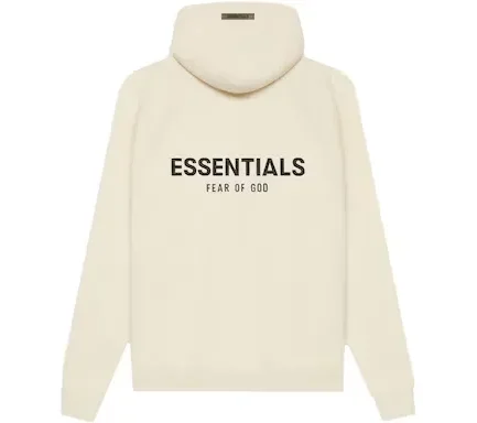 This Fear of God Essentials Hoodie in Buttercream was made available in May of 2021 as a part of the brand's first release of their Spring season.