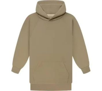 Fear Of God Essentials Women's 3/4 Sleeve Hoodie - Oak