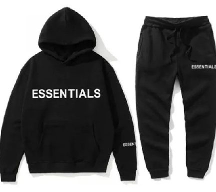 Fear Of God Essential Oversized Tracksuit - Black