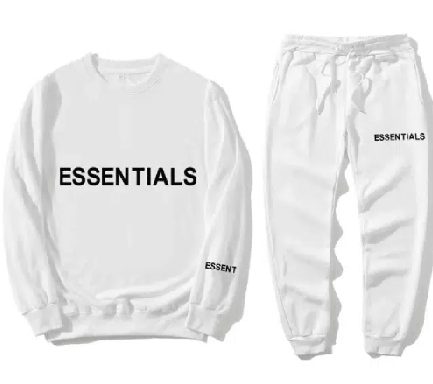 Fear of God Essentials Jogging Sweatshirts Tracksuit White