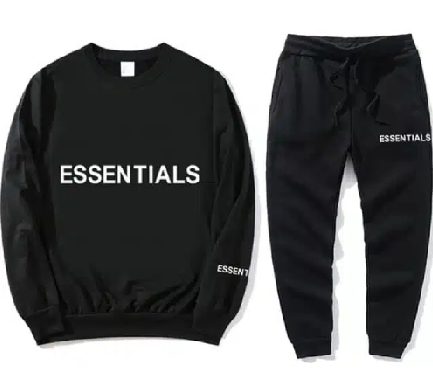 Fear of God Essentials Jogging Sweatshirts Tracksuit Black