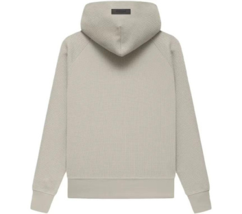 Fear Of God Essentials Kids Henley Hoodie - Smoke