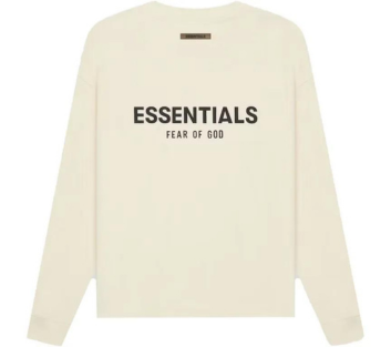 Fear Of God Essentials Long Sleeve T-Shirt - Buttercream