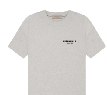 Fear Of God Essentials T-Shirt - Light Heather Oatmeal