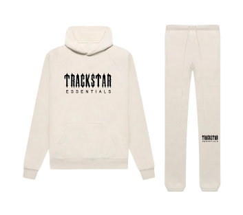 Essentials Trackstar Premium Comfortable Men's Cream Tracksuits| ROE961034