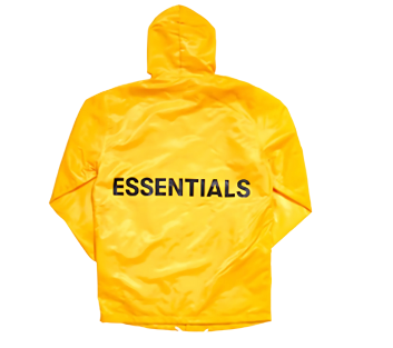 Essentials Graphic Hooded Coach Yellow Jacket