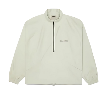 Half Zip Essentials Oversized Jacket