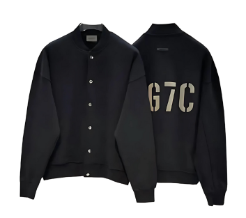 FG7C Men & Women Baseball Back Letter Essentials Jacket