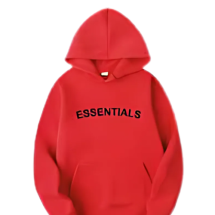 Essentials Red Hoodie