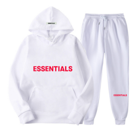 White Essential Tracksuit