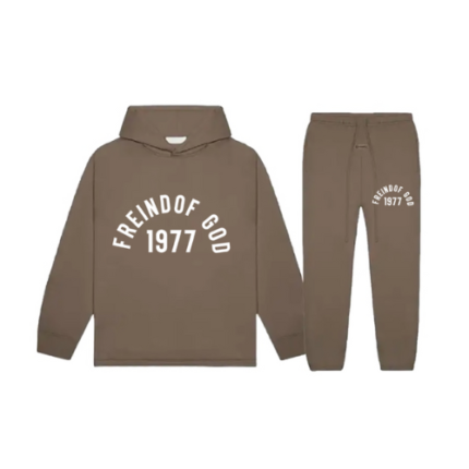 Essentials Friend Of God 1977 Tracksuit In Brown