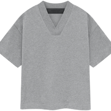 Essentials V-Neck Dark Heather Grey T-shirt