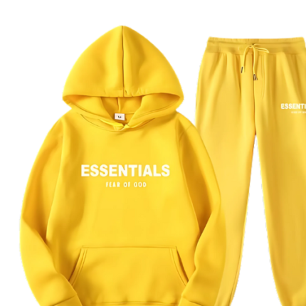 Yellow Essential Tracksuit