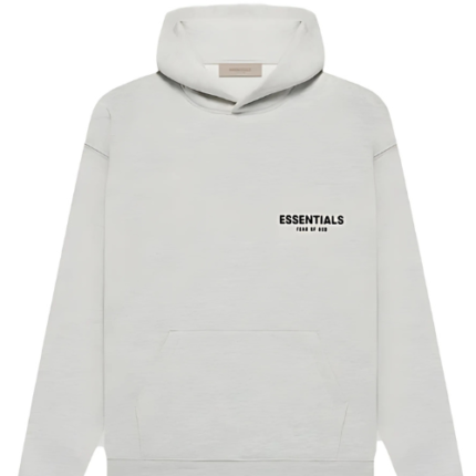 Essential Logo Grey Hoodie