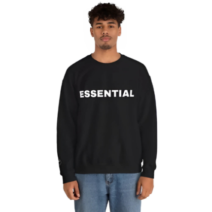 Fear of God Essential BLACK Sweatshirt